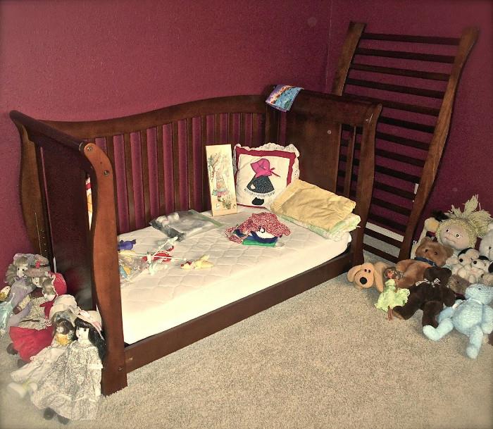 Convertible Crib--Baby to Toddler Bed
