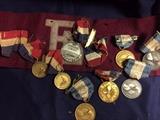 1930's Motoboat Racing Medals incl. 14K. 