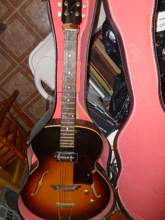 Vintage Gibson guitar