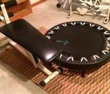 Exercise bench; ultimate Re-Bound rebounder
