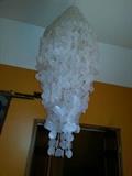 Mother of Pearl Verpan Disc chandelier $85.00