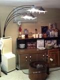Huge 4 arm floor lamp