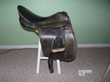 English riding saddle