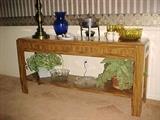 Entry/Sofa Table, Bowls Etc.
