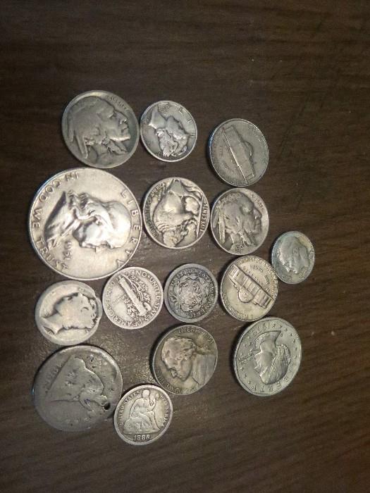 Vintage American coins