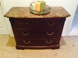 Thomasville Hemingway Marble Top Dresser Drawer (2)
