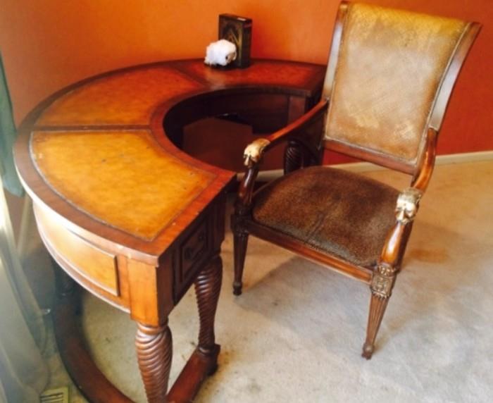 Thomasville Hemingway Collection Writing Desk and Chair
