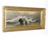 Old unknown artist oil on canvas, in very nice frame.