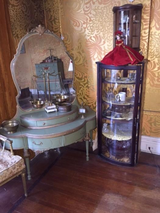 Victorian Vanity, Curio and Doll