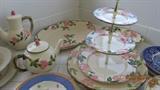 HUGE COLLECTION OF FRANCISCAN "DESERT ROSE" DINNERWARE