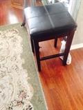Leather Stool