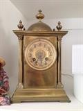Japy Freres Brass Clock