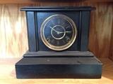 E. Ingraham Nemo Black Mantle Clock