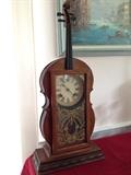 Violin Clock. Custom made.