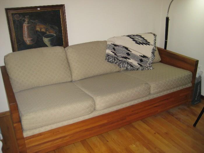 Queen size sleeper sofa $100