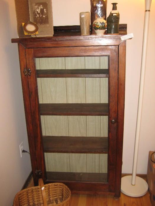 Book case with glass front