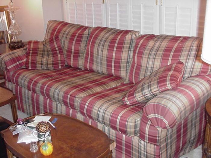 L T Designs, by Century -- beautiful three-cushion  sofa