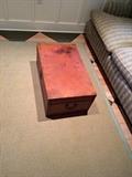 leather wrapped trunk