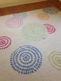 Pottery Barn Spiral Pop 8' x 10" rug