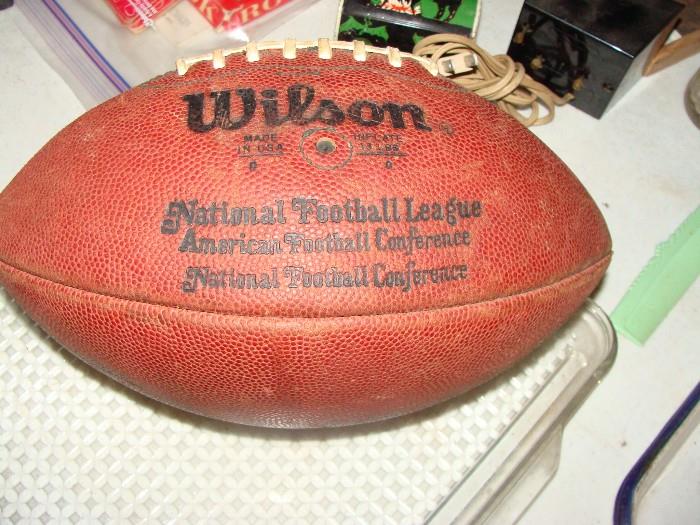 An official NFL Football