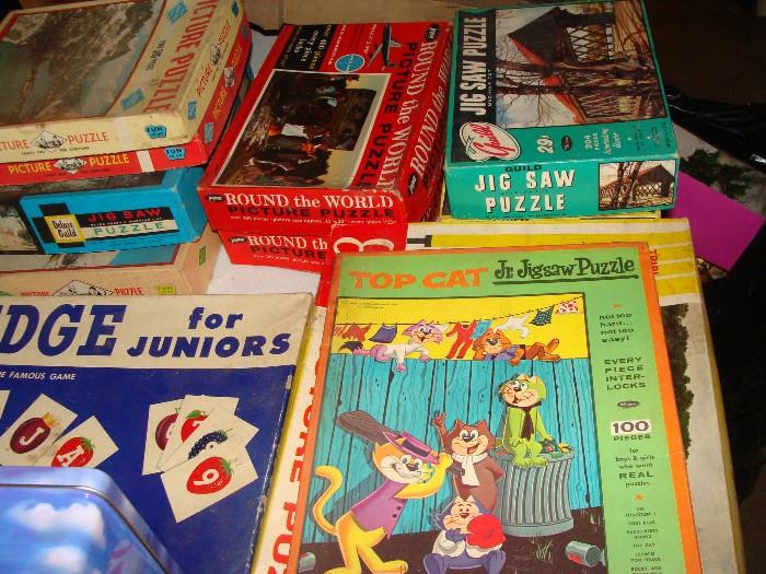 Vintage Toys, Puzzles & Games