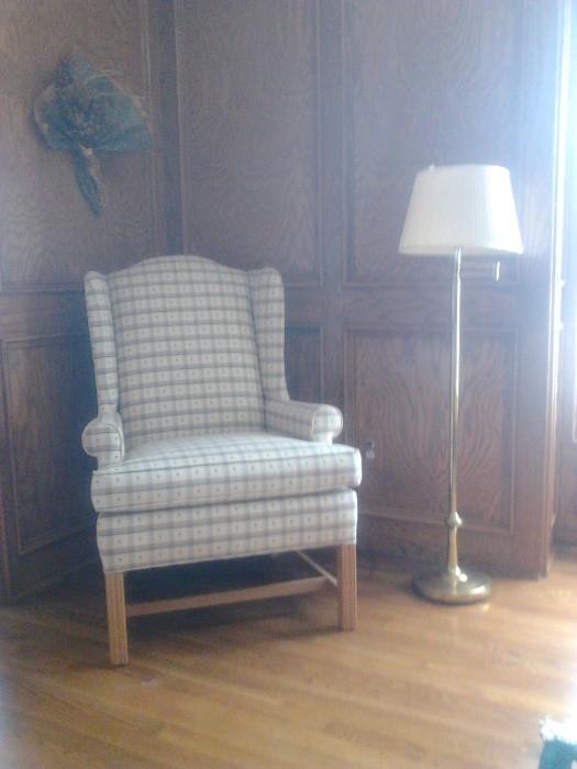 Conover Chair, floor lamp