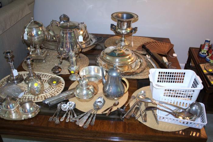 Silverplated Serving Pieces