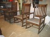 Antique Adirondack Rockers