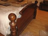 Huge Full Size Bed.  Headboard and footboard.