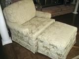 Chair and Ottoman, there are 3 of these Chairs and Ottomans, we just sold one of them.
