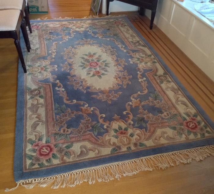5 x 8 ft. Chinese wool rug