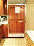 Sub Zero refrigerator   also freezer  kitchen cabinets are for sale also.