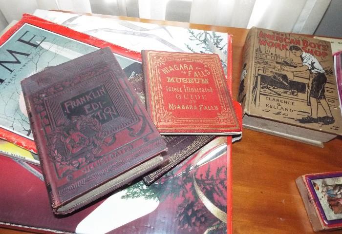 ANTIQUE BOOKS, MAGAZINES AND NEWSPAPERS