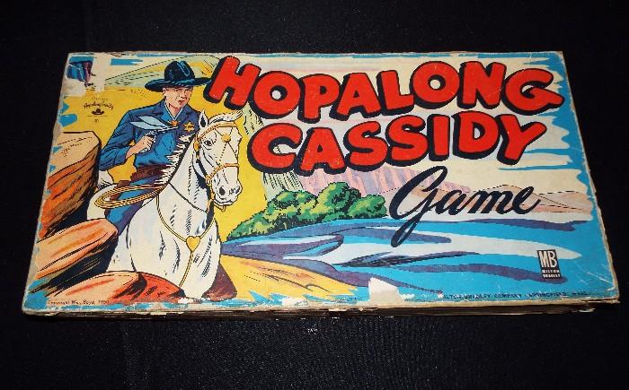 HOP-A-LONG CASSIDY ANTIQUE AND NEWER COLLECTIBLES