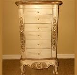 Small Hollywood Regency Jewelry Case 