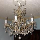 Beautiful Revolving Crystal Chandelier