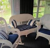 Very Nice Wicker Furniture, always kept indoors