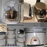 Great Kitchen appliances and Cookware; many never used 
