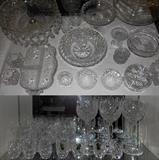 Loads of Waterford and other beautiful Crystal Glass