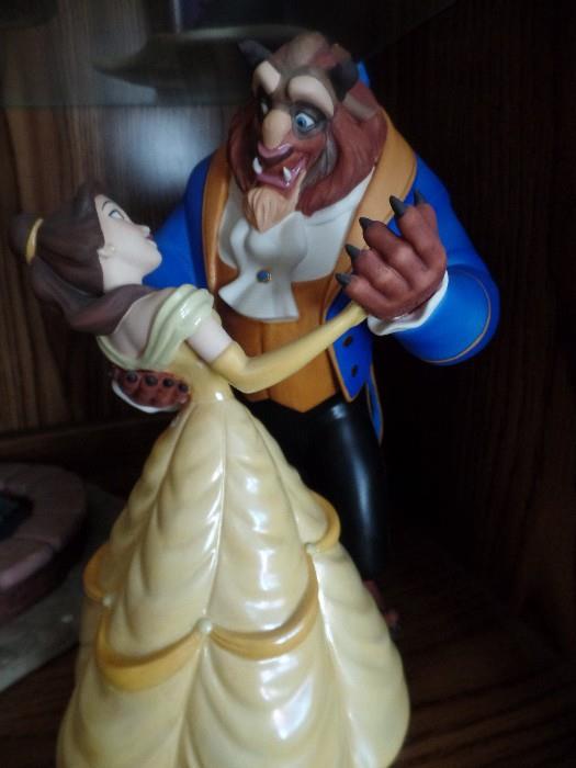 Lots of Disney figurines with original boxes