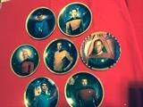 STAR TREK commemorative Collector Plates from the Bradford Exchange. 
Hand numbered with matching certificates. 