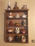 This 12 piece pottery collector series is from Arizona. 