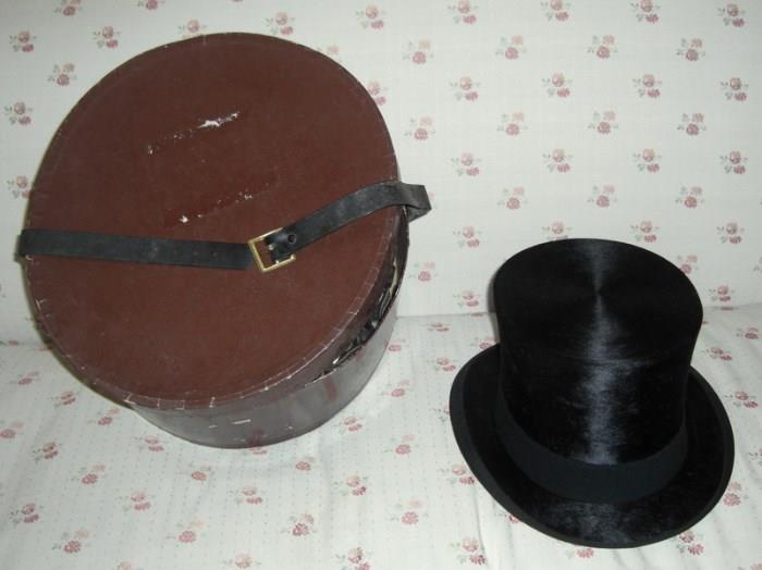 Antique Knox Co Top Hat