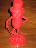 mid century red Mr. peanut Bank