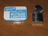 scripto-new American-made butane lighter in original scripto tin