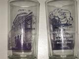 class "56" sunset bisons thirty-year reunion drinking glasses