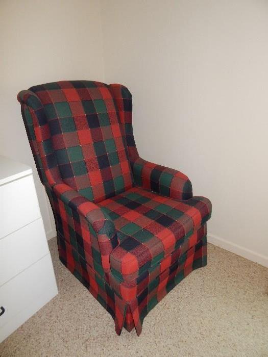 Wing back chair