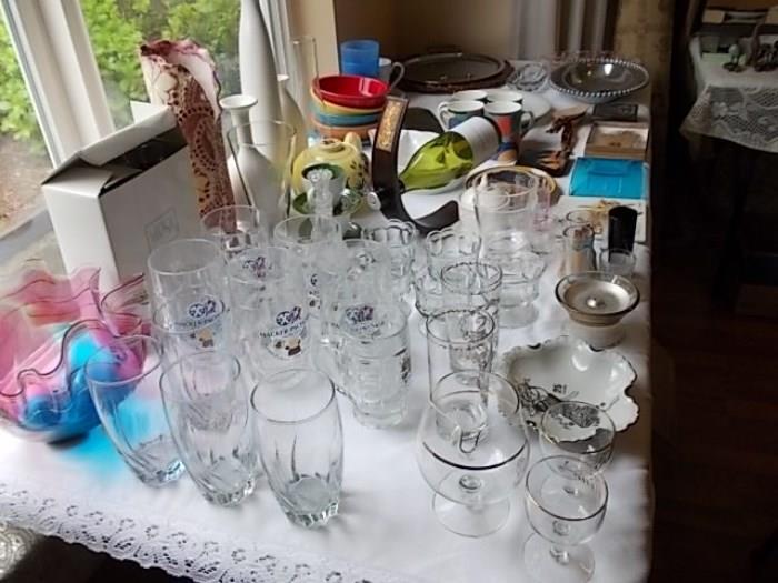 Glassware and serving ware