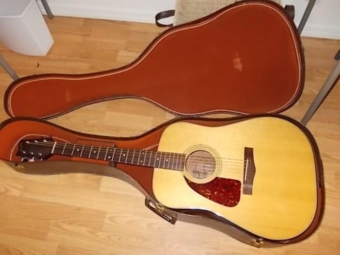 Fender F210-LH guitar in excellent condition with original case