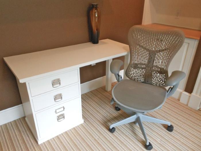 Desk and Herman Miller "Mirra" chair